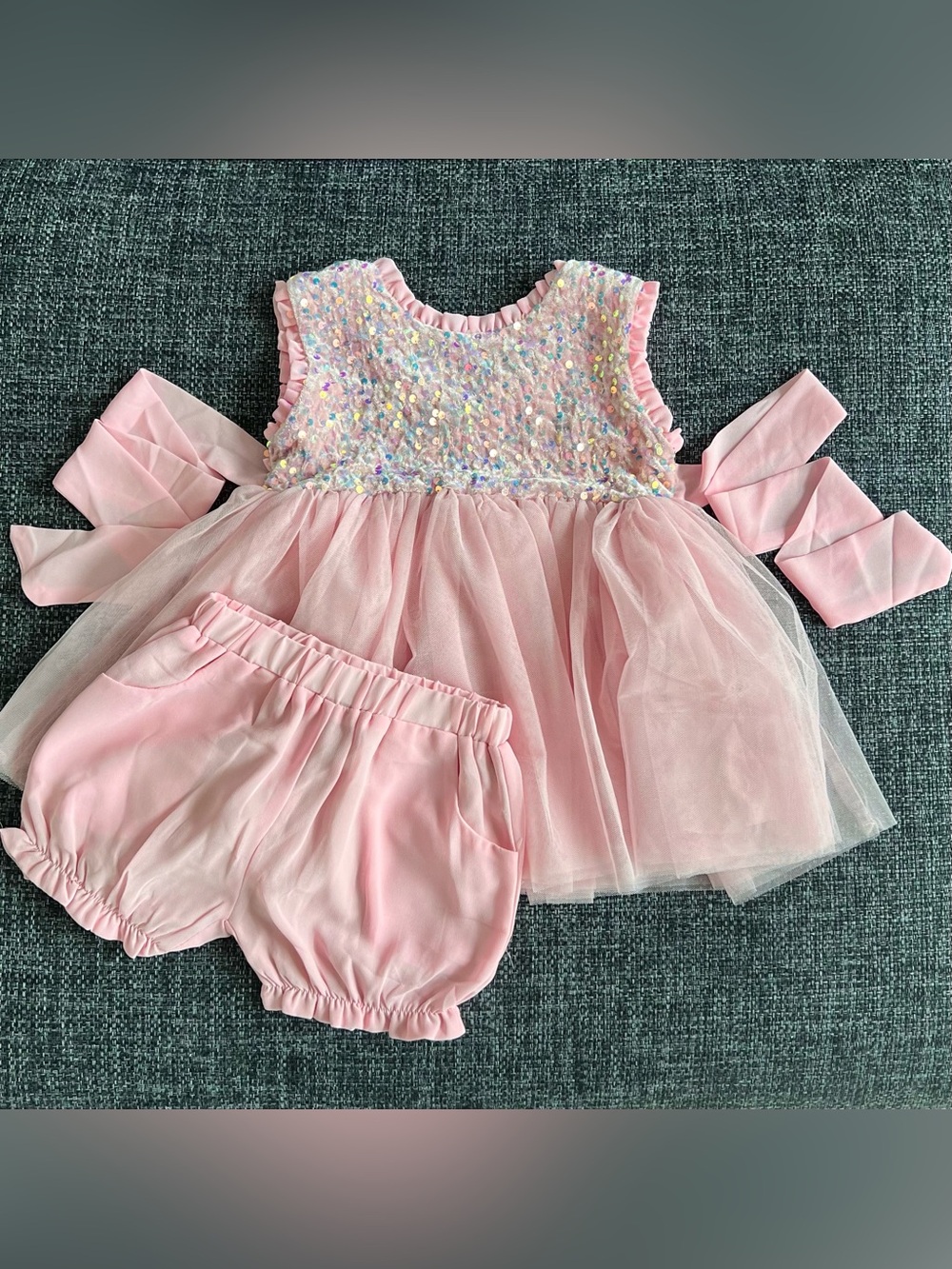 NWOT Calluna Girls Sleeveless Ivy Tunic Set Size 4